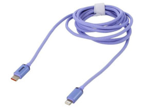 Kabel USB 2.0 Apple Lightning wtyk - USB C wtyk 2m fioletowy CAJY000305