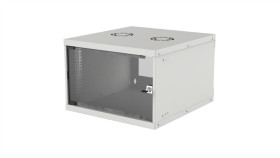 Szafka Wisząca 6U 540X400 Rack 19 Basic Flatpack Szara 714150