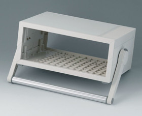 ABS enclosure, (L x W x H) 260 x 185 x 124 mm, gray white (RAL 9002), IP40, B2211307