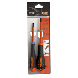 Bahco BE-9890S ERGO&#x2122; Screwdriver Set (Combi Tip PZ1 PZ2)