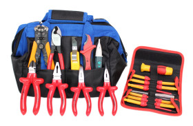 OPT ZNITM-1 Zestaw narzędzi izolowanych 1000V w torbie 25el.