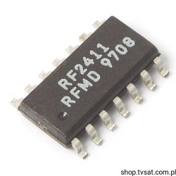 RF2411 Amplifier Mixer 500MHz-1.2GHz SMD-SO14 RFMICRODEV