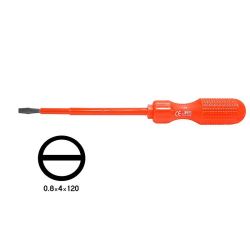 Wkrętak płaski 4x120 izolowany J638210 JBS atestowany