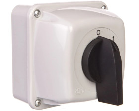 Łącznik krzywkowy 0-1-2-3 25A w obudowie IP44 Łuk 25-63 922563