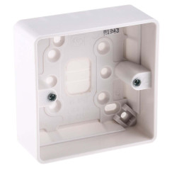 Puszka elektroinstalacyjna, seria: Logic Plus, l. ścieżek: 1, 87 x 87 x 30mm