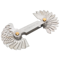 Sealey AK72SPG Screw Pitch Gauge Set 30pc UNC-UNF