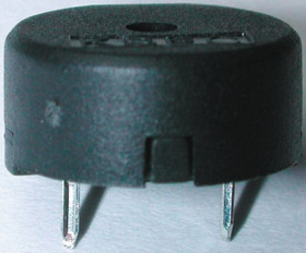 Brzęczyk piezoelektryczny średnica 14mm, sygnał ciągły 80dB RS PRO