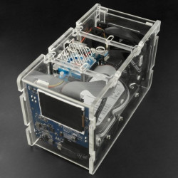 CloudShell 2 dla Odroid XU4 - elementy do budowy serwera plików NAS - przezroczysty