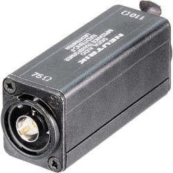 BNC-impedance converter, 75 Ω, 26.4 dB, 6 MHz, NADITBNC-F