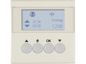 B.Kwadrat/S.1 KNX RF quicklink Wyłącznik żaluzjowy czasowe sterowanie żaluzjami krem 85745182 HAGER