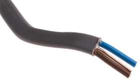 Kabel zasilający 2+E Core PVC Sheath Szary 5.3 x 12.8mm od , 500 V