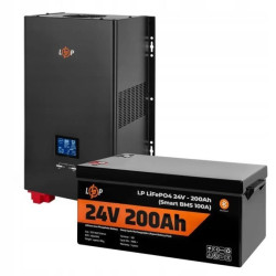 ZESTAW ZASILANIA AWARYJNEGO UPS + AKUMULATOR LIFEPO4 5000VA 2500W 5120Wh