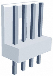 Wtyk PCB 5-pinowe raster: 2.5mm -rzędowe TE Connectivity Przewlekany