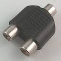 Rozgałęźnik RCA gniazdo - 2x gniazdo