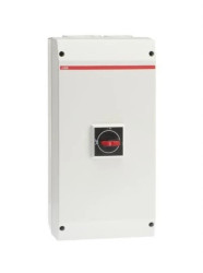 Rozłącznik czarny plastikowy IP65 3P 100A 400V AC22 OTP100B3M 1SCA126054R1001