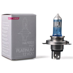 Żarówka H4 12V 60/55W M-TECH 9003 Platinum HB2 P43t, Sztuka