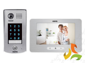 Wideodomofon kolorowy z szyfratorem, monitor 7" VDP-38A5 2EASY - EURA TECH