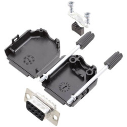 Encitech 6355-0001-13 D-Sub Receptacle set 25 Pins Solder Bucket