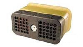 Złącze samochodowe 50-pinowe Deutsch 5-rzędowe Męski 7.5A DRC Płytka drukowana 5559