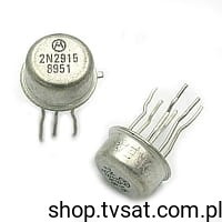 2N2915 Dual NPN 45V 30mA 0.3W TO99-6 MOTOROLA