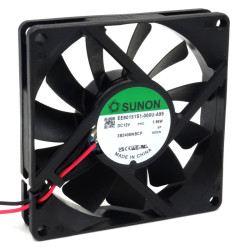 Wentylator 80x15 12V EE80151S1- A99 ślizg 62,86m3h 34,7dBA