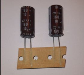 Kondensator elektrolityczny 10uF 160V 12.5x25 mm 105' KHA 160 VB 10 cena netto