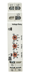 Przekaźnik monitorujący Faza, napięcie RS PRO styki SPDT 3 -fazowy