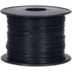 Unistrand UNI6A1001T2BK100 10/0.1mm Black Def Stan P6 T2 Equipment Wire 100m