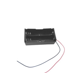 Uchwyt 18650 na 2 akumulatory połączone równolegle