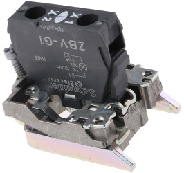 Blok oświetlenia i uchwyt Schneider Electric Harmony XB4 blokada Blok świetlny 110 → 120V LED, przyłącze śrubowe