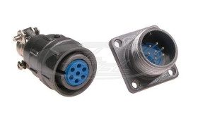 CX16Z7F złącze przemysłowe 7-pin gn+wt DS1110-06-07 CONNFLY