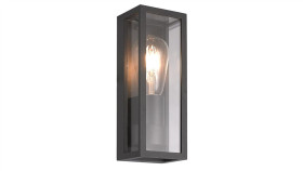 Oprawa Elewacyjna Porto M1976, E27 Max 60W, Kolor Czarny 0438621