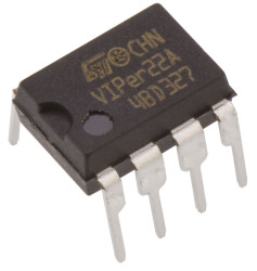 Kontroler PWM 60 kHz Otwór przezierny 8 -pinowy STMicroelectronics PDIP