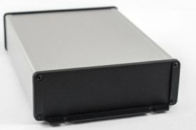 Aluminum RF enclosure, (L x W x H) 220 x 165 x 55 mm, natural, IP54, 1457T2202E
