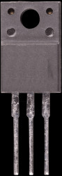 HF bipolar transistor, NPN, 450V, 5A, 20W, SOT-186