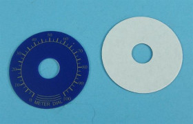 TARCZA ZE SKALĄ 38mm TDP03