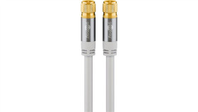 Kabel Antenowy Sat (Typ 135 Db), Poczwórne Ekranowanie - Długość Kabla 5 M