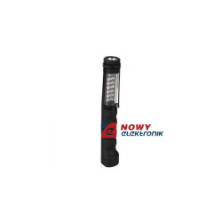 Latarka 21LED + 1x 1W LED