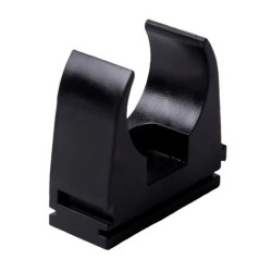 Uchwyt rurowy fi25mm czarny 5325 FB /100szt./