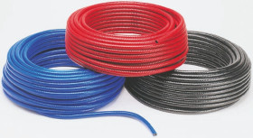 Przewód rurowy średnica wew 12mm średnica zew 17mm Stężone powietrze Czerwony długość 30m