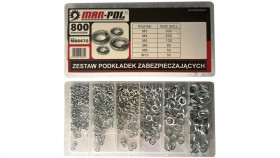 Zestaw Podkładek Sprężynujących 800Szt. Mar-Pol