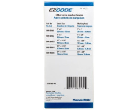 Oznaczniki kablowe bez nadruku broszura WM BW 3 61726150