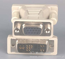 Adapter DVI wtyk na gniazdo SVGA