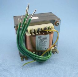 TSL-180/001 205V/0,3A 115V/0,3A 70V/0,1A30V/0,3A 20V/0,3A 2V/6A 2x3,2/2x6A TRAFO ZASIL.WZM.LAMPOWEGO