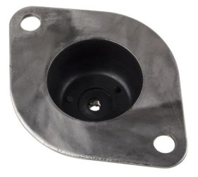 Mocowanie antywibracyjne, M10, Ø 136mm, H 40mm, 140, materiał: Guma naturalna 60 Shore A, RS PRO