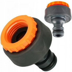 Przyłącze na kran złączka ogrodowa 1/2 - 3/4 szybkozłączka Schmith