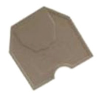 Ścianka koncowa Pokrywa końcowa Wieland Blok zaciskowy WKN 10 SF 57.510.0555.0