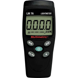 Multimetrix P06236201 LM 76 Luxmeter 0-200000 lx Detachable Sensor