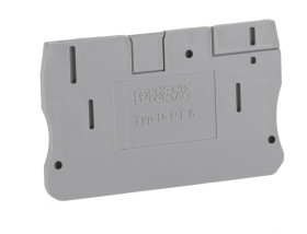 Pokrywa zamykająca Pokrywa końcowa Phoenix Contact wymiary styku 36 x 2.2mm Modułowy blok zaciskowy