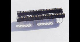 IC Socket 28 pin DIL (narrow turned pin )